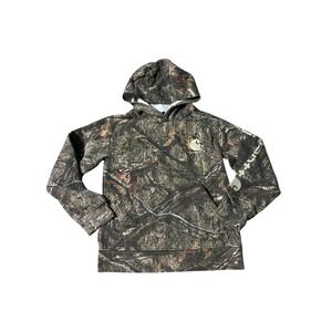 Carhartt‎ Camo Hoodie Kids S/P Sweatshirt Logo Sleeve Forest Print